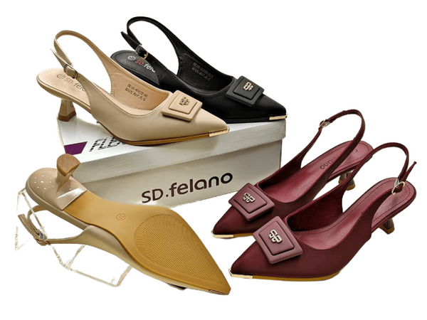 Women's Heeled Shoes   حذاء انيق بكعب عالى